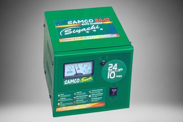 24V 10A automatic battery charger for car, tractor, and inverter batteries with analog display