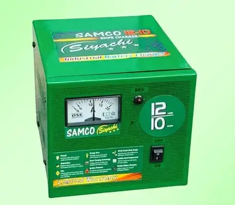 12V 10A Analog Automotive Battery Charger - SAMCO
