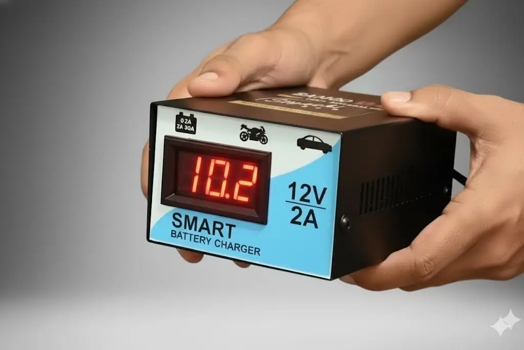 12V 2A Motorcycle Battery Charger